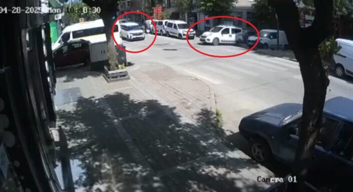 Ana yola dikkatsiz çıktı, kazaya neden oldu