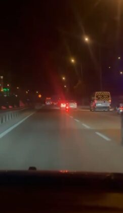 Bursa’da trafikte yol vermeme inatlaşması!