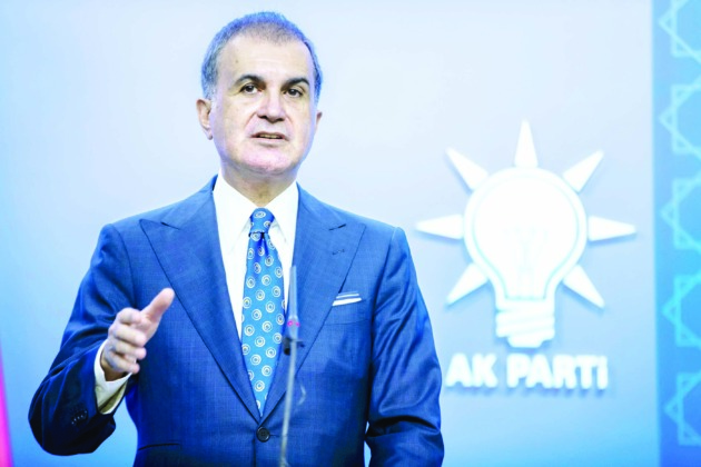 AK Parti Sözcüsü Ömer Çelik: “Vatandaş sahte siyaseti boykot edecek”