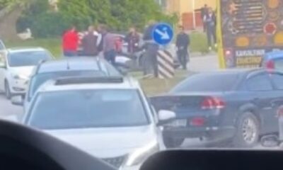 Sokağı ringe çevirdiler!