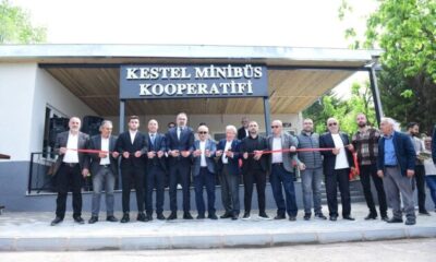 Kestel Minibüs Kooperatifi yenilenerek hizmete açıldı