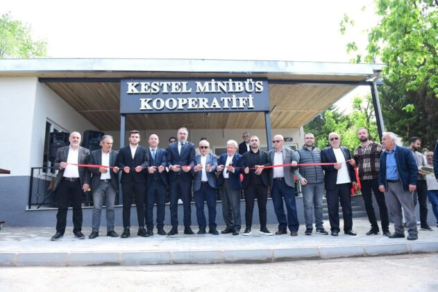 Kestel Minibüs Kooperatifi yenilenerek hizmete açıldı