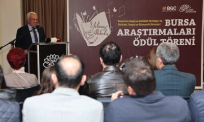 Yılmaz Akkılıç Bursa Araştırmaları Ödülleri törenle sahiplerine verildi