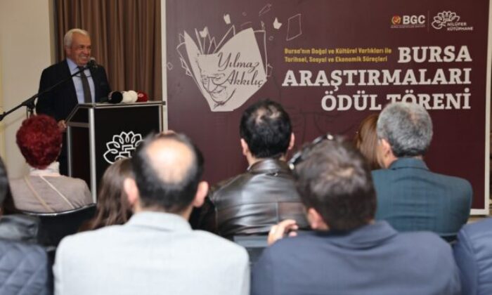 Yılmaz Akkılıç Bursa Araştırmaları Ödülleri törenle sahiplerine verildi