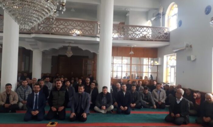 Cami cemaati orman yangınlara karşı bilgilendirildi