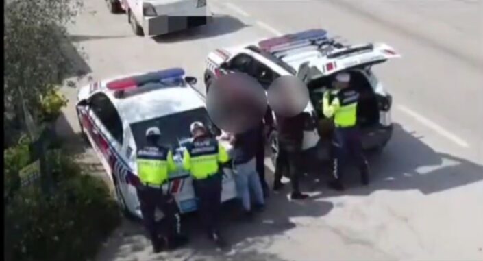 Bursa’da havadan ve karadan denetim