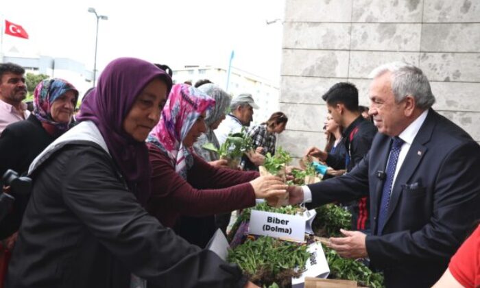 Nilüfer’de 300 bini aşkın fide vatandaşlarla buluşuyor