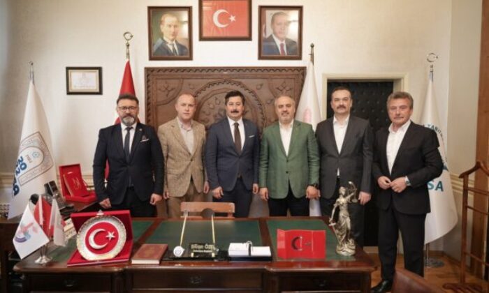 Alinur Aktaş’tan Ercan Özel’e ziyaret