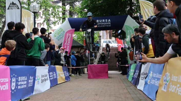 Bursa’da adrenalin dolu yarış