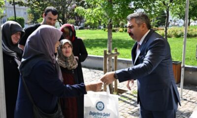 Yıldırım Belediyesi 50 bin fide dağıttı