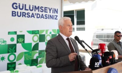 Bursa’da Dünya Çiftçiler Günü’nde üreticilere destek