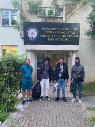 Bursa’da kaçak göçmen operasyonu
