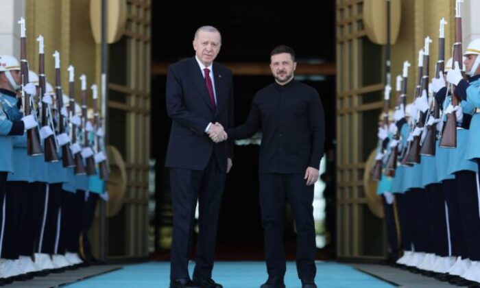 Cumhurbaşkanı Erdoğan, Zelenskiy’i ağırladı