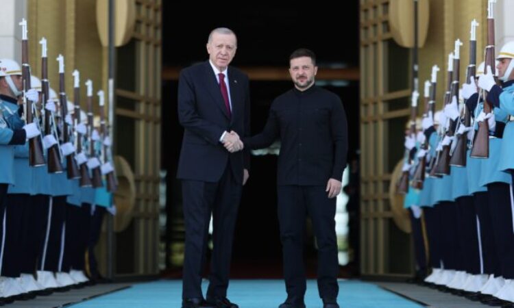 Cumhurbaşkanı Erdoğan, Zelenskiy’i ağırladı