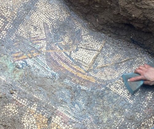 İznik’te Hz. İsa döneminden kaldığı düşünülen mozaik bulundu