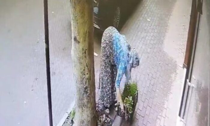 Bursa’da çiçek hırsızlığı