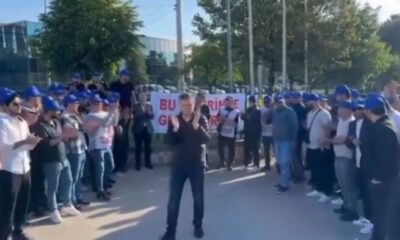 Bursa’da o fabrikada üretim durdu!