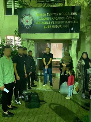 Bursa’da kaçak göçmen operasyonu