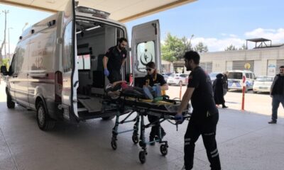 Bursa’da çatıdan düşen kadın yaralandı