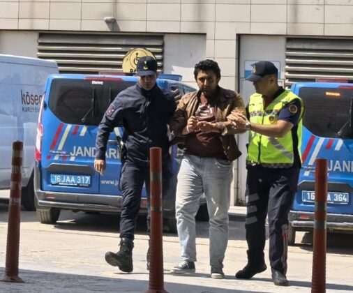 Bursa’da jandarma ekiplerine saldıran şahıs tutuklandı