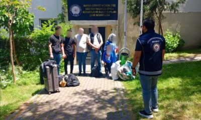 Bursa’da göçmen kaçakçıları kıskıvrak yakalandı