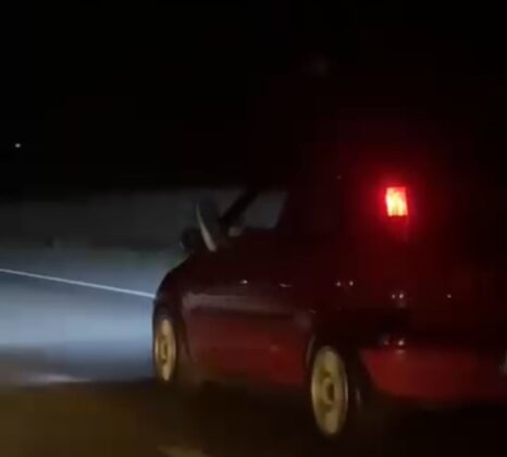 Bir ayağı gazda bir ayağı camda!