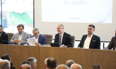 İnegöl’de muhtarlarla istişare toplantısı yapıldı