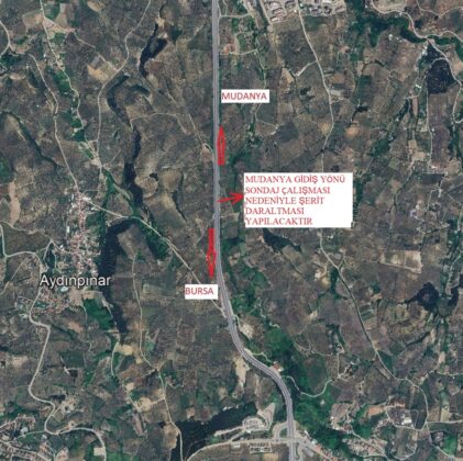 Bursa’da trafik düzenlemesi!