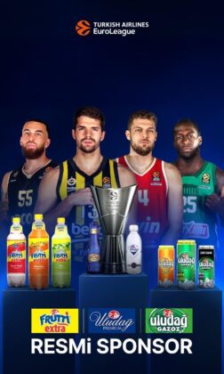 Uludağ İçecek, Turkish Airlines EuroLeague Final Four 2025’in resmi sponsor oldu