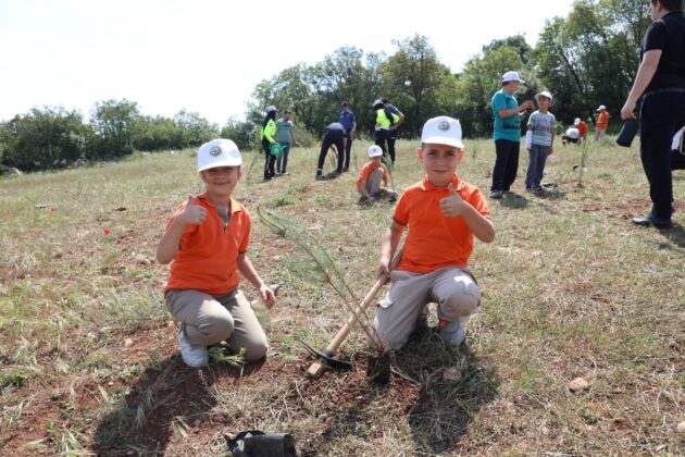 İnegöl’de fidanlar toprakla buluştu
