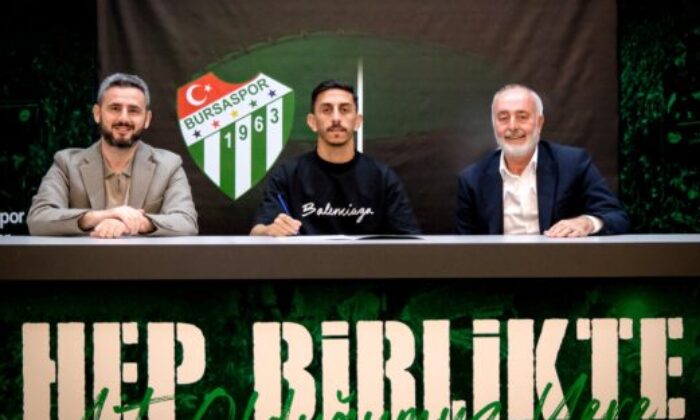 Bursaspor’da bir imza daha