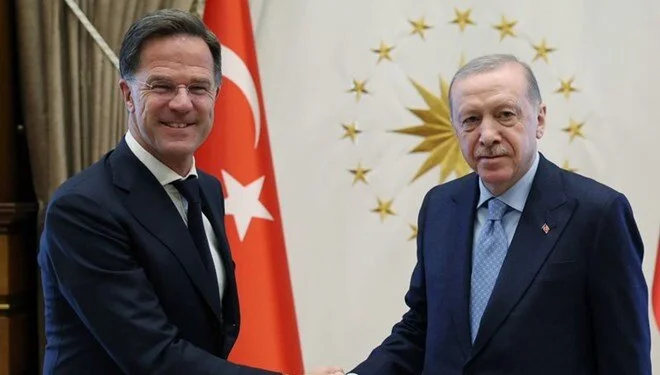 Cumhurbaşkanı Erdoğan, NATO Genel Sekreteri’ni ağırladı