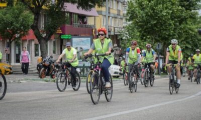 Bisikletler, farkındalık için sürüldü