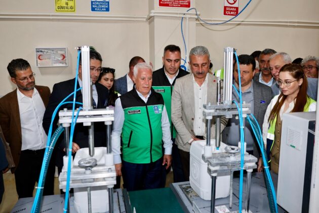 Bursa’da Sıvı Gübre Tesisi hizmete açıldı