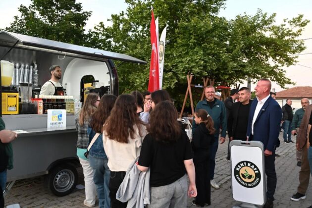 Bursa’da ‘Gezici Kafe’ye büyük ilgi