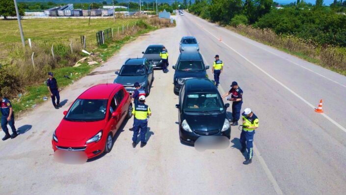 Jandarmadan dron destekli denetim