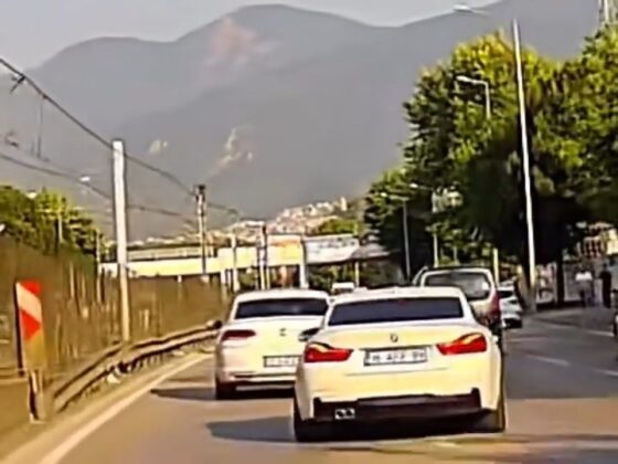 Bursa’da kuralsız sürücü kameraya yansıdı