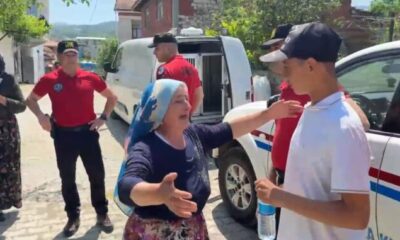 5 gün sonra oğluna kavuştu, o anlar kameraya yansıdı