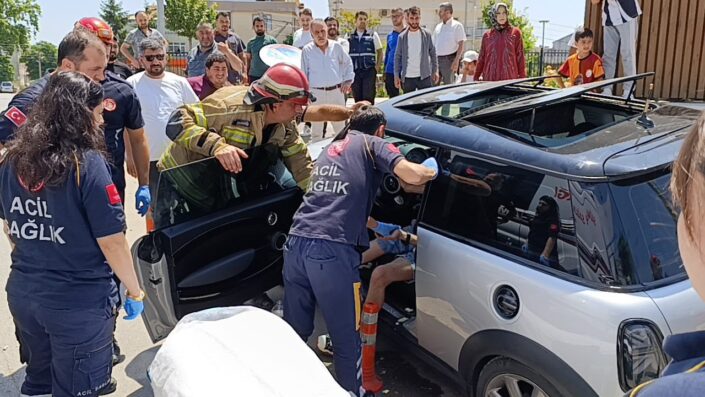 Direksiyon başında nöbet geçirdi