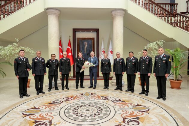 Bursa Valisi Ayyıldız, jandarma teşkilatının 186. kuruluş yılını kutladı