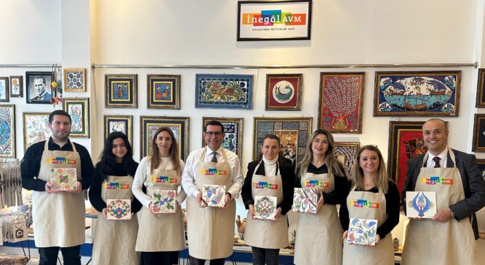 Fiba CP, İnegöl AVM işbirliği ile geleneksel el sanatları geleceğe taşınıyor