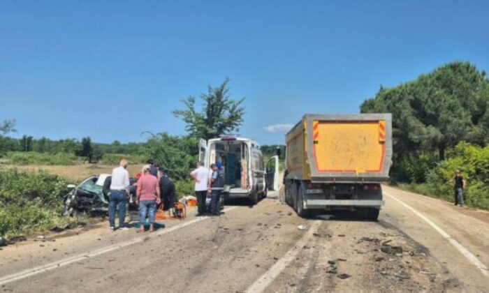 Bursa’da kazada yaralanan sürücü, hayatını kaybetti