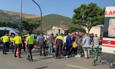 Bursa’da anne ve kızına motosiklet çarptı!