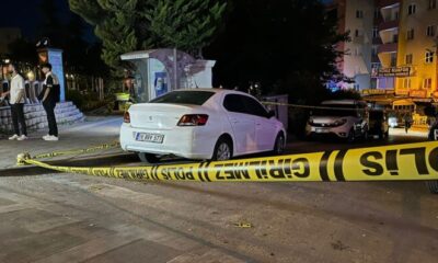 Bursa’da park halindeki araç kurşunlandı