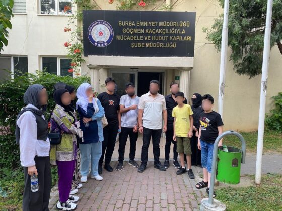 Bursa’da göçmen kaçakçılığı operasyonu