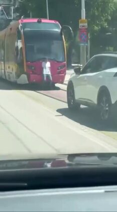 Bursa’da tehlikeli yolculuk