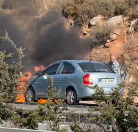 Bursa’da alevler arasında mücadele