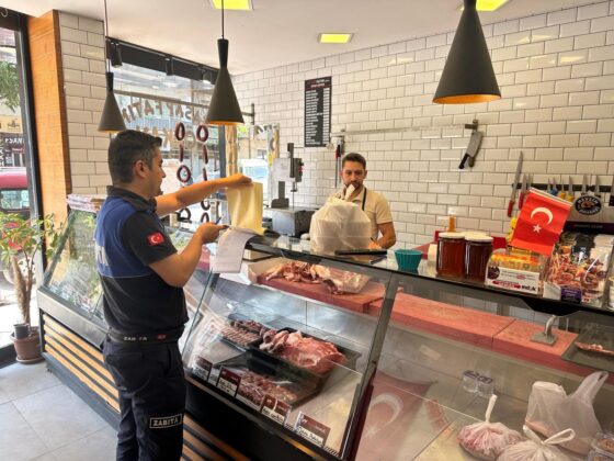 İnegöl’de kasap ve sakatatçılara denetim