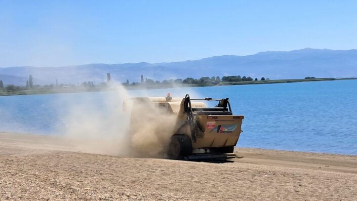 Boyalıca sahilinde yaz temizliği