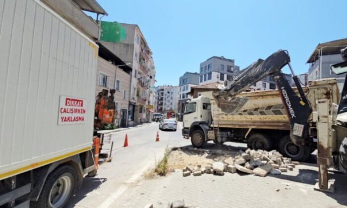 Mudanya’da alternatif yolda genişletme çalışmaları başlatıldı
